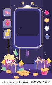 E-commerce Shopping Festival Background Vector Image