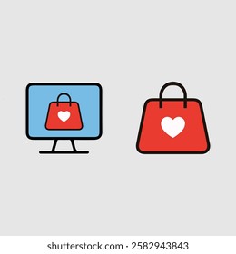 
Ecommerce and Shopping Icon Set for User Interface Documents Websites and Mobile Applications.