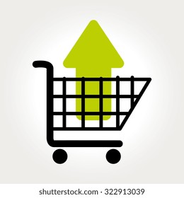 e-commerce shopping online design, vector illustration eps10 graphic 