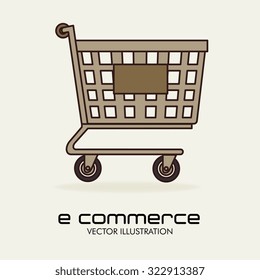 e-commerce shopping online design, vector illustration eps10 graphic 
