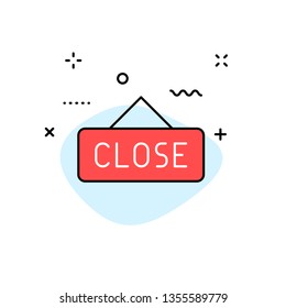 E-commerce and shopping web icons in line style. Mobile Shop, Digital marketing, Bank Card, Gifts. Vector illustration