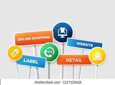 E-COMMERCE SIGNBOARD CONCEPT