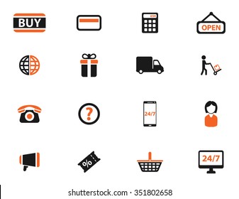 E-commerce simply icons
