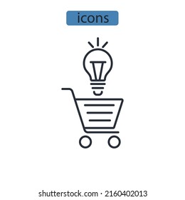 Ecommerce Solution icons  symbol vector elements for infographic web