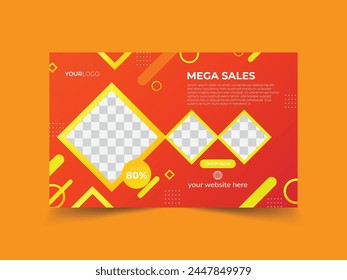 ecommerce templates banner design for business 