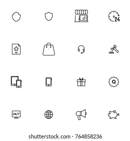 E-commerce vector collection icon set