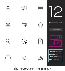 E-commerce vector collection icon set