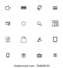 E-commerce vector collection icon set