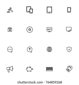 E-commerce vector collection icon set
