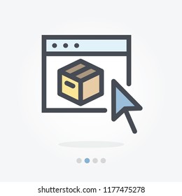 e-commerce vector icon