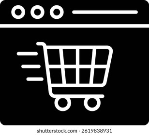 Ecommerce vector icon. Can be used for printing, mobile and web applications.