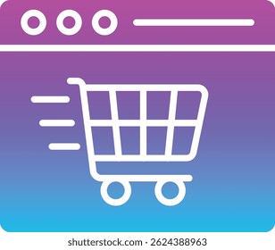 Ecommerce vector icon. Can be used for printing, mobile and web applications.