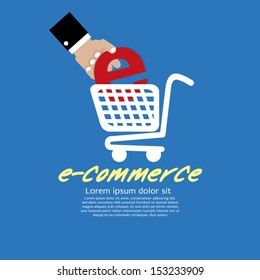 E-Commerce Vector Illustration Concept EPS10