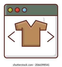 ilustración de ecommerce Vector en un fondo transparente. Símbolos de calidad superior.Icono de color plano de línea vectorial para el concepto y el diseño gráfico.