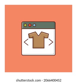 ilustración de ecommerce Vector en un fondo transparente. Símbolos de calidad superior.Icono de color plano de línea vectorial para el concepto y el diseño gráfico.