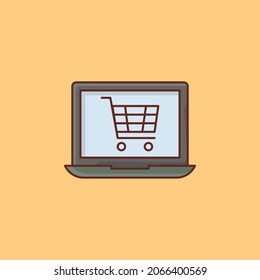 ilustración de ecommerce Vector en un fondo transparente. Símbolos de calidad superior.Icono de color plano de línea vectorial para el concepto y el diseño gráfico.