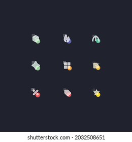 E-commerce vector line icons set.  Outline graphic elements, simple stroke symbols. Ecommerce icons