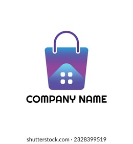 Diseño de marca del logotipo de Ecommerce Vector