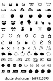 E-commerce and web icons collection