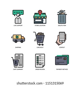 E-commerce website icon