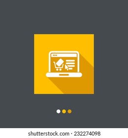 E-commerce website icon