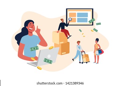 Usuarios de sitios web de comercio electrónico, servicio de asistencia telefónica, administrador de servicios de atención al cliente, compradores que adquieren productos electrónicos en línea