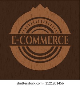 e-commerce wooden signboards