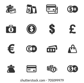 E-commers icons set