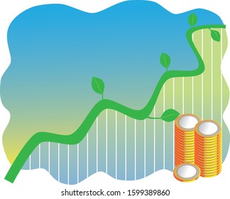 Economic and business template infographic design. can be used for workflow layouts, diagrams, number options, business concepts