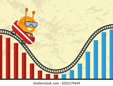 El ciclo económico o los cambios en los mercados de valores parecen una montaña rusa - después de la cima del ciclo uno está bajando y después de eso vuelve a subir