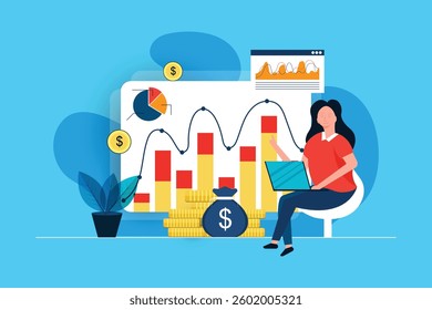 Economic cycle to study Up and Down on stock market, Data base Financial Research analytic
