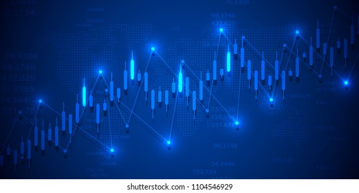 Business Chart Uptrend Line Graph Bar Stock Illustration 1292786371