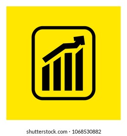 economic Growth icon vector