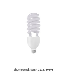 Economic light bulb. Vector eps10.