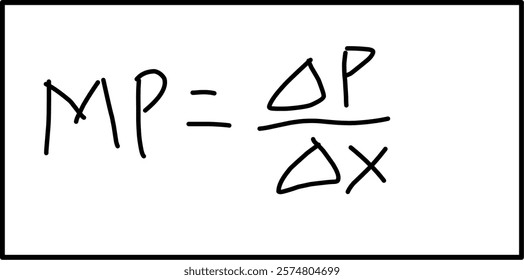 economic mathematical production function. marginal product