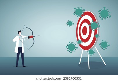 Economic restoration after Coronavirus COVID-19 outbreak crisis, post pandemic era government policy to help business recover, achieve business goal concept.