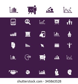 economic statistics, analytics  icons, signs vector concept set for infographics, mobile, website, application 
