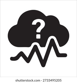 Economic Uncertainty Illustration Representing Unpredictable Market Conditions
