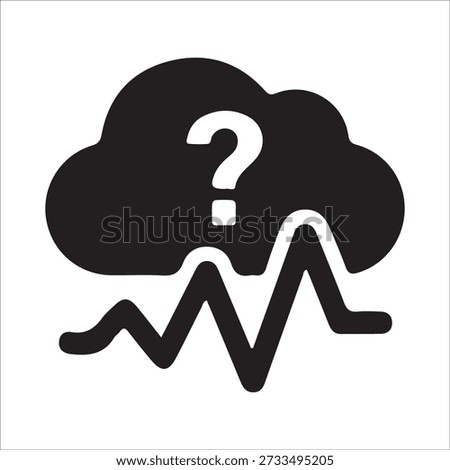 Economic Uncertainty Illustration Representing Unpredictable Market Conditions