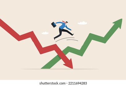 Economic Volatility Recovering Stock Market Crisis Stock Vector ...