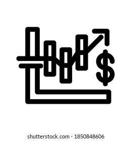 economics icon or logo isolated sign symbol vector illustration - high quality black style vector icons
