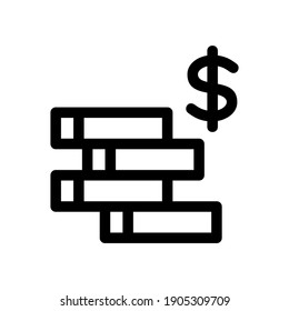 economics icon or logo isolated sign symbol vector illustration - high quality black style vector icons
