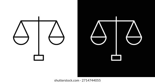 Economies of scale icon. Thin linear web icons