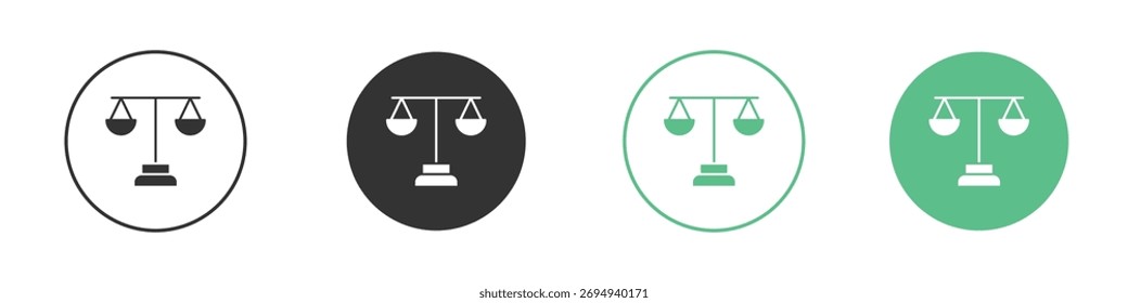Economías del Vector del icono de la escala, cartel plano lleno, pictograma sólido
