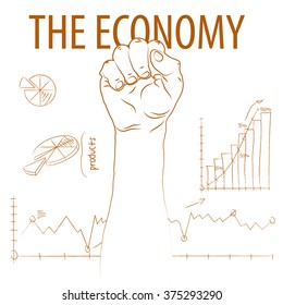 The economy hand power
