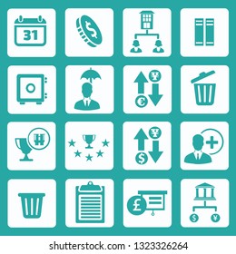 Economy icon set vector design