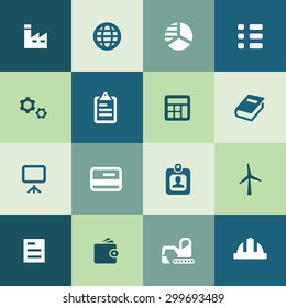 economy icons universal set for web and mobile