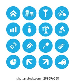 economy icons universal set for web and mobile