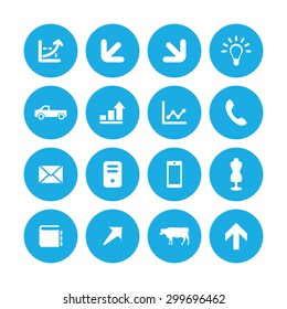 economy icons universal set for web and mobile