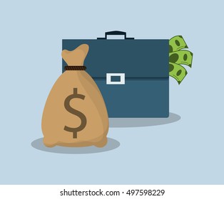 economy and money related icons image